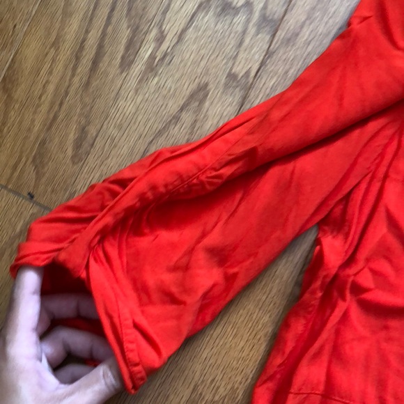 Coral blouse - Picture 3 of 3